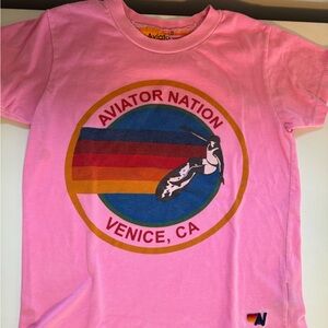 Kids Aviator Nation T Shirt Venice Logo T Shirt